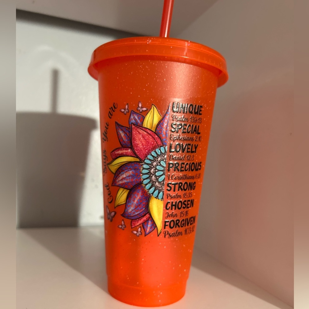 24 oz NEW Handmade Red Cup